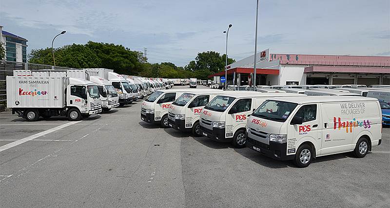 Pos Malaysia foresees transhipment volume to resume at a gradual pace, once more countries lift Covid-19 related restrictions. u00e2u20acu201d Picture via www.pos.com.my