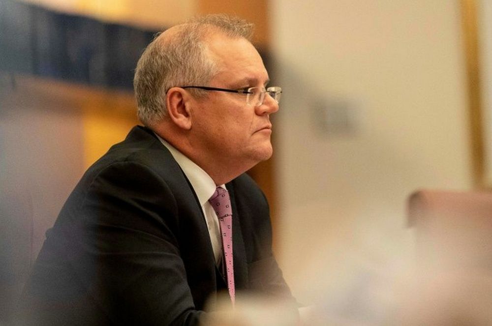 Australian Prime Minister Scott Morrison will announce a substantial increase in defence spending amid escalating tensions with China. u00e2u20acu201d AFP file pic