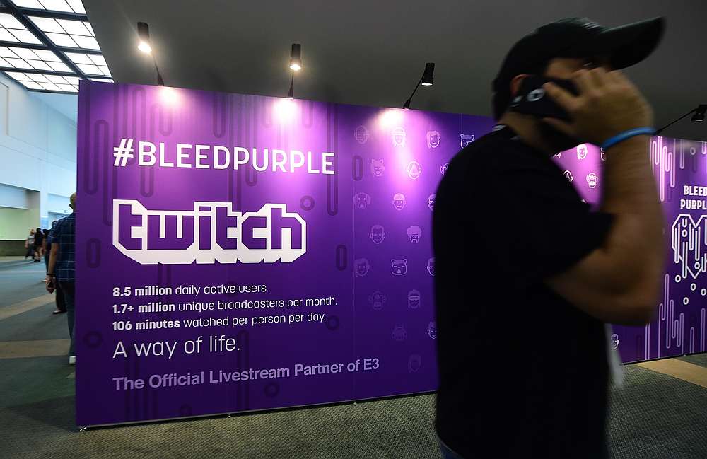 Streaming platform Twitch, launched in June 2011, was bought by Amazon in 2014. u00e2u20acu201d AFP pic