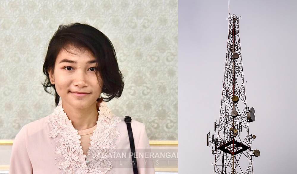 The teenageru00e2u20acu2122s YouTube video led authorities to kickstart plans to build a new telecommunications tower near her village. u00e2u20acu201d Pictures from Facebook/Jabatan Penerangan Negeri Sabah and Unsplash