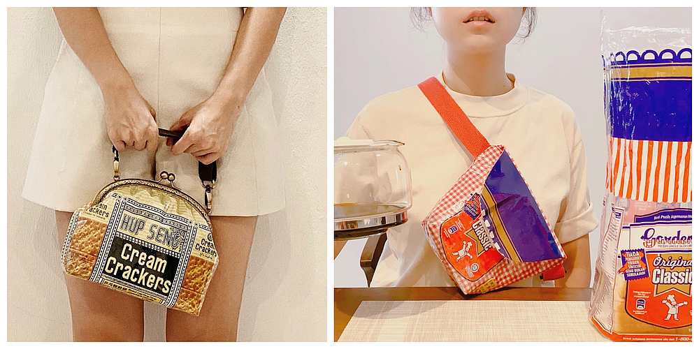 The plastic wrappers from these Malaysian pantry staples are part of a project which gives trash new life. u00e2u20acu201d Pictures from Facebook/Wanu00e2u20acu2122s Handmade