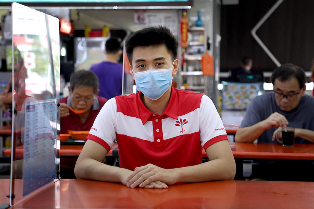 Choo Shaun Ming, 23, joined the Progress Singapore Party last year, at the start of his third year of studies at the National University of Singapore. u00e2u20acu201d TODAY pic