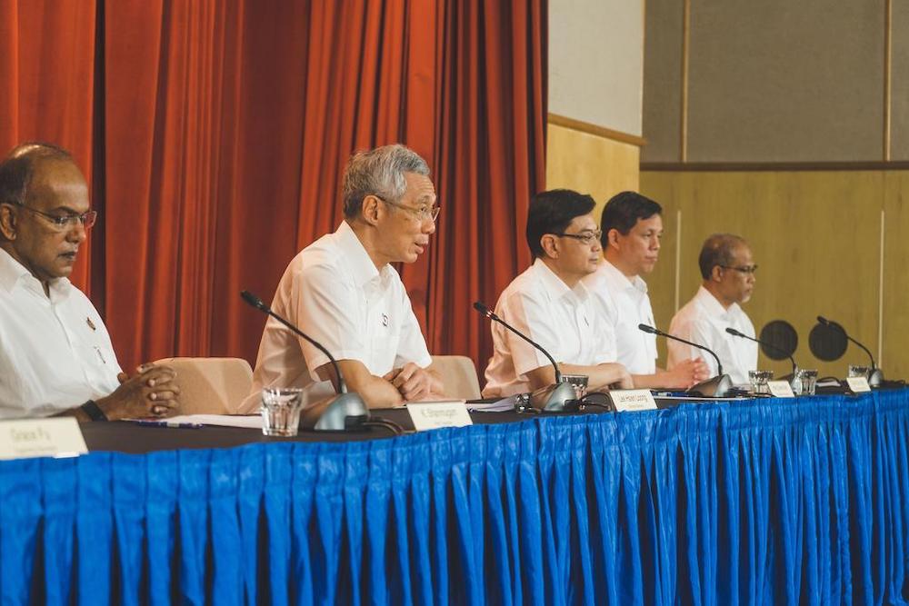 The People's Action Party took 61.24 per cent of the popular vote u00e2u20acu201d this was a u00e2u20acu0153clear mandateu00e2u20acu009d but not as strong as what Prime Minister Lee Hsien Loong said he had hoped for. u00e2u20acu201d PAP pic via TODAY