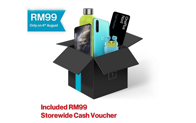 The OnePlus Mystery costs RM99 and it will be available for purchase for one day only next week. u00e2u20acu201d SoyaCincau image