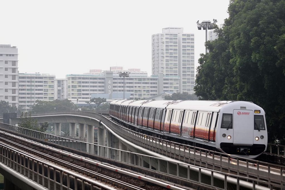 The delay affected services from Outram Park to Queenstown stations in the direction of Tuas Link. u00e2u20acu201d TODAY pic