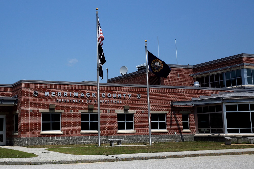 The Merrimack County Jail, a medium-security facility is seen in Boscawen, New Hampshire July 2, 2020. — Reuters pic