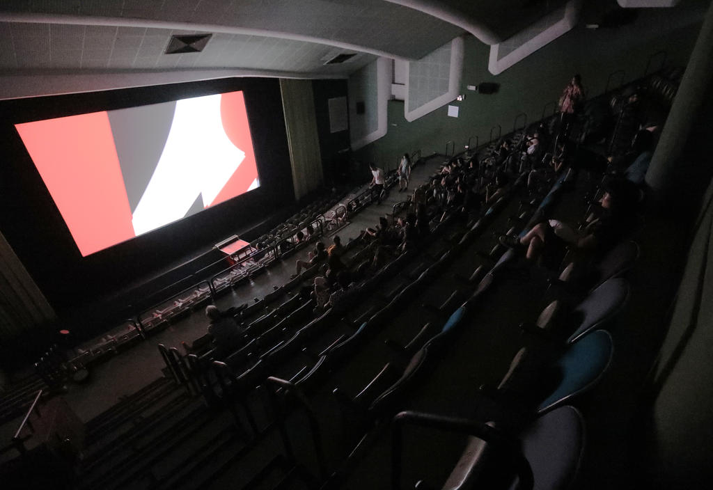 A general view of independent cinema The Projector, located at Golden Mile Tower. u00e2u20acu201d TODAY pic