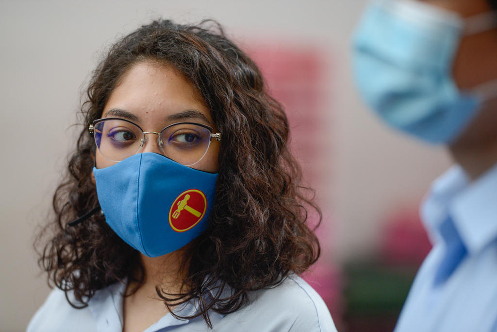 WPu00e2u20acu2122s Sengkang GRC candidate Raeesah Khan, July 7, 2020. u00e2u20acu201d TODAY pic