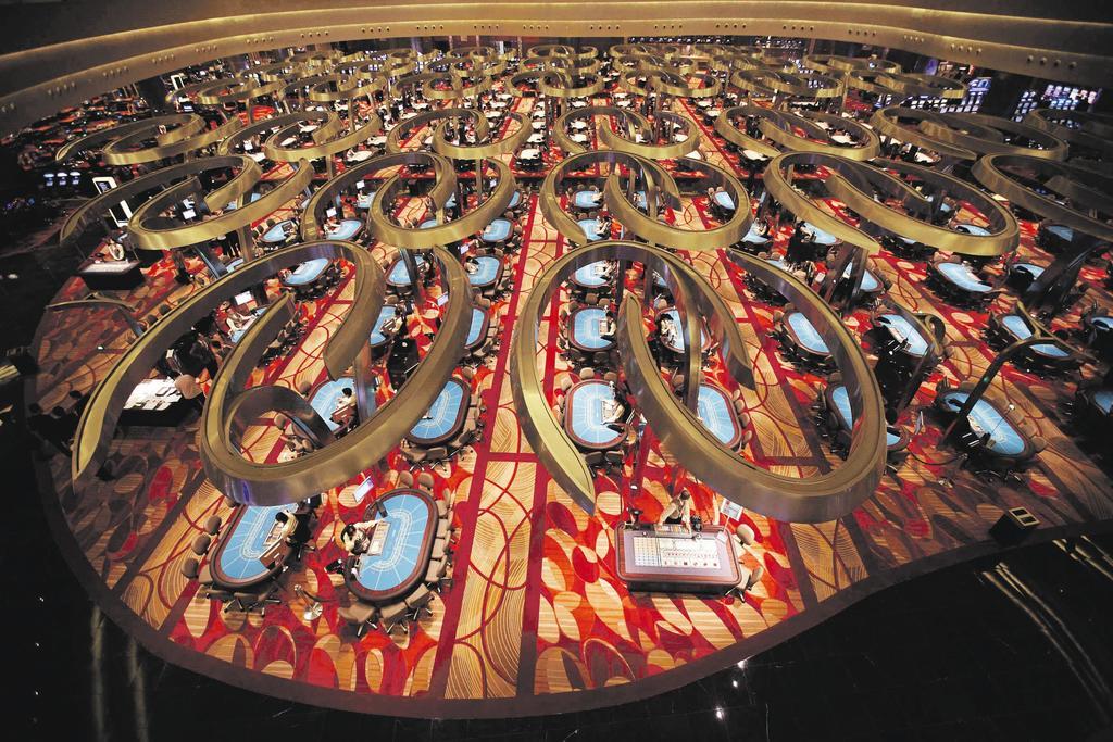 The main gambling floor of Marina Bay Sands Casino. u00e2u20acu201d Reuters pic