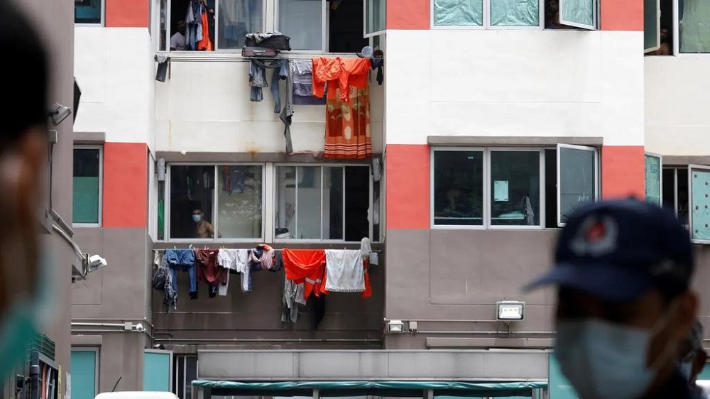 The Singapore manpower ministry said that as of Monday, about 215,000 workers have either recovered or have been tested to be free from the coronavirus. u00e2u20acu201d Reuters pic