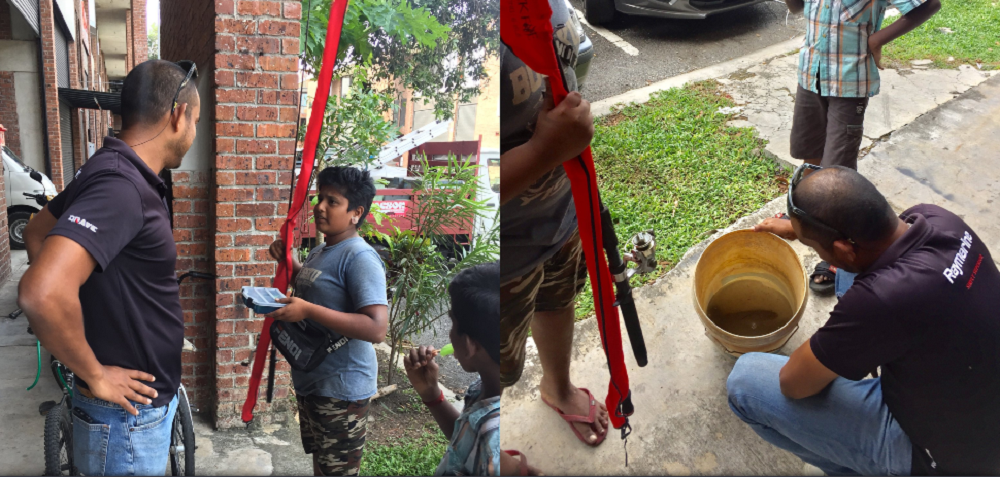 The shop owner said that it was the first time he had been offered fish as payment. u00e2u20acu201d Picture via Twitter/@RoobGanesan