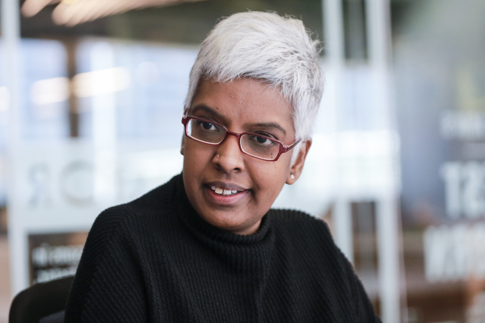 Centre for Independent Journalism Executive Director Wathshlah G. Naidu speaks during an interview with Malay Mail in Kuala Lumpur July 20, 2020. u00e2u20acu201d Picture by Ahmad Zamzahuri