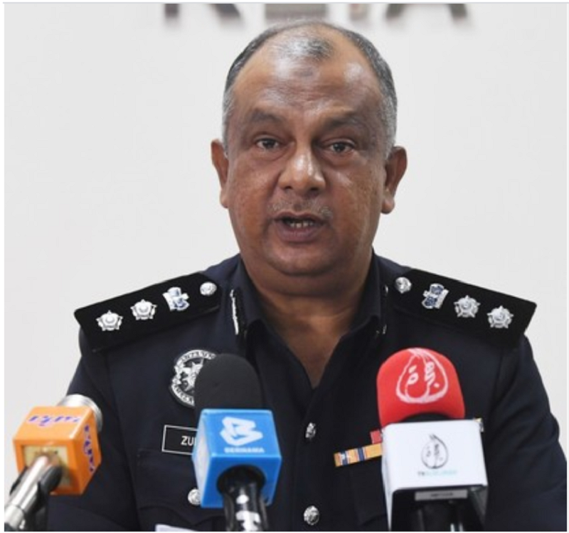 KLIA district police chief ACP Zulkifli Adamsah speaks at a press conference at the Kuala Lumpur International Airport in Sepang December 13, 2019. u00e2u20acu201d Bernama pic