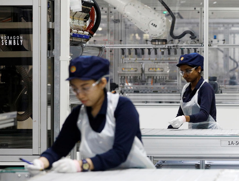 Despite drops in May and June, manufacturing output expanded 3.5 per cent in the first half of this year, driven by high growth in semiconductor production and an overall increase in demand for biomedical products. u00e2u20acu201d TODAY pic