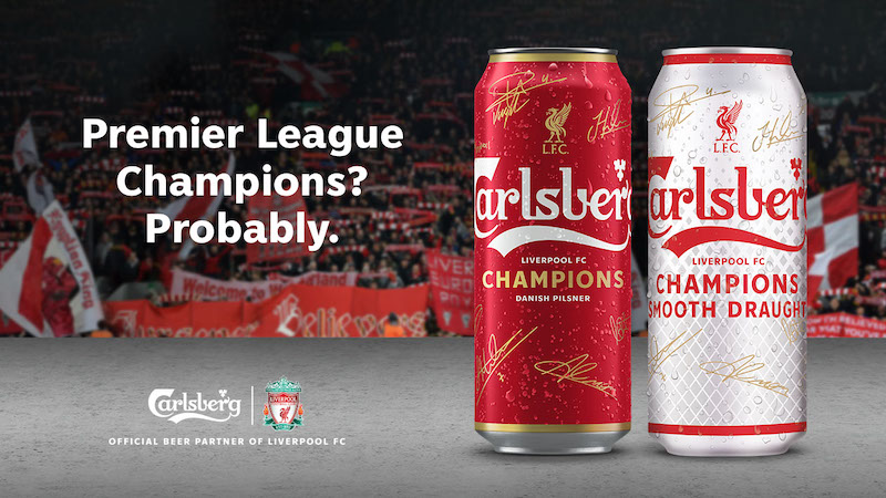 As an extraordinary tribute to the new champions of England, Carlsberg Malaysia is launching a limited-edition u00e2u20acu02dcChampionsu00e2u20acu2122 packaging across all its Carlsberg Danish Pilsner cans and bottles. u00e2u20acu201d Picture courtesy of Carlsberg Malaysia