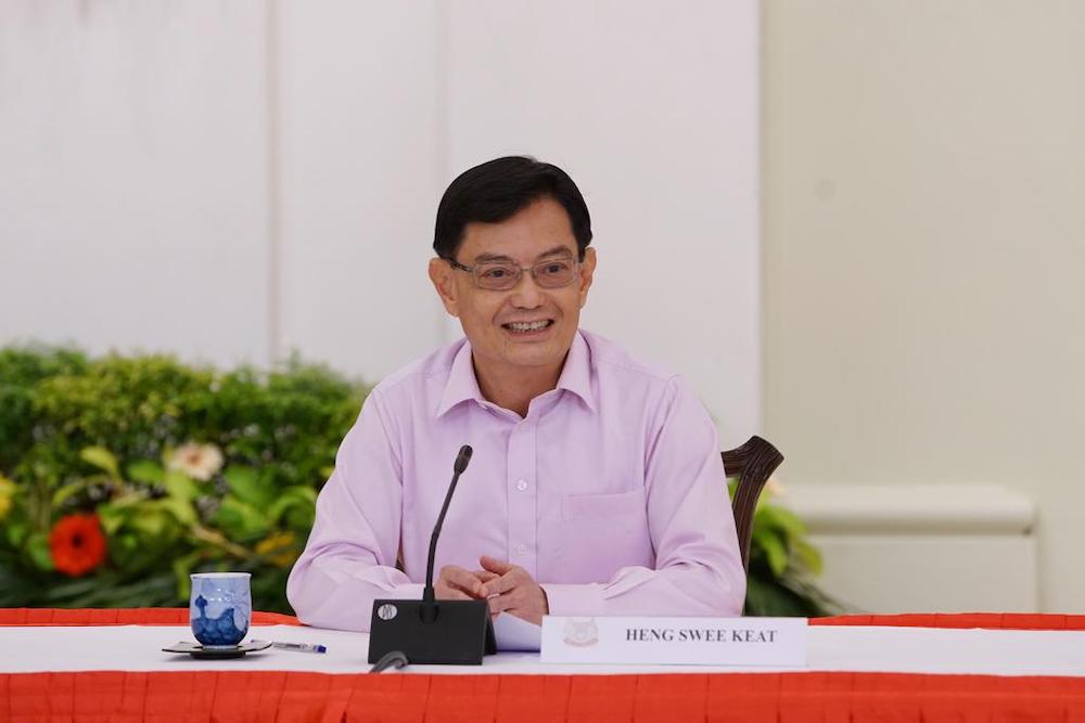 Deputy Prime Minister and Finance Minister Heng Swee Keat at the announcement of the new Cabinet line-up on July 25, 2020. u00e2u20acu201d Picture courtesy of Ministry of Communications and Information via TODAY