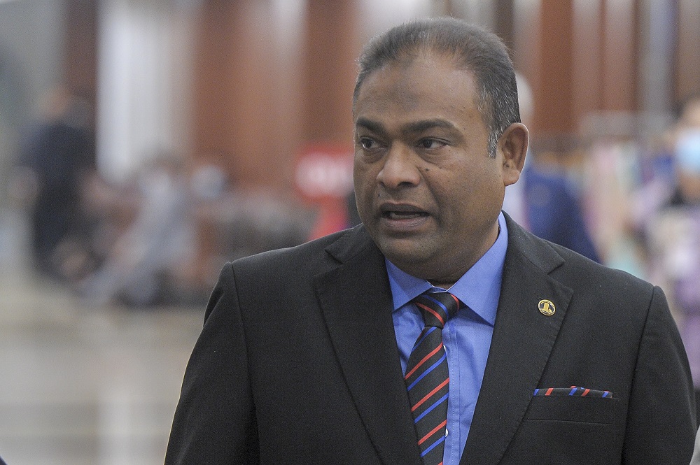 Baling MP Datuk Seri Abdul Azeez Abdul Rahim is pictured at Parliament in Kuala Lumpur July 22, 2020. u00e2u20acu201d Picture by Shafwan Zaidon