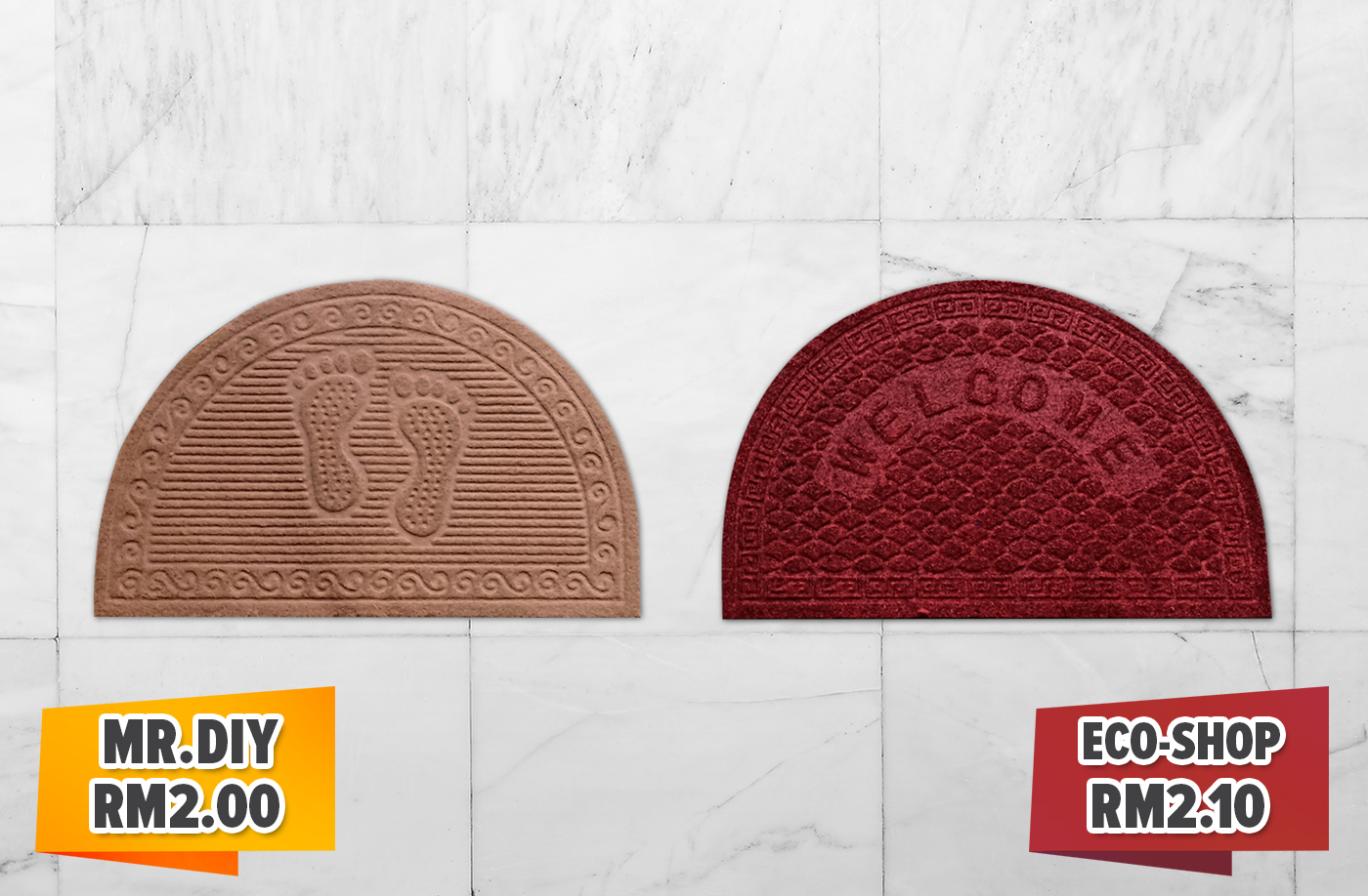 Make your home cosy and inviting with these half-moon rugs.