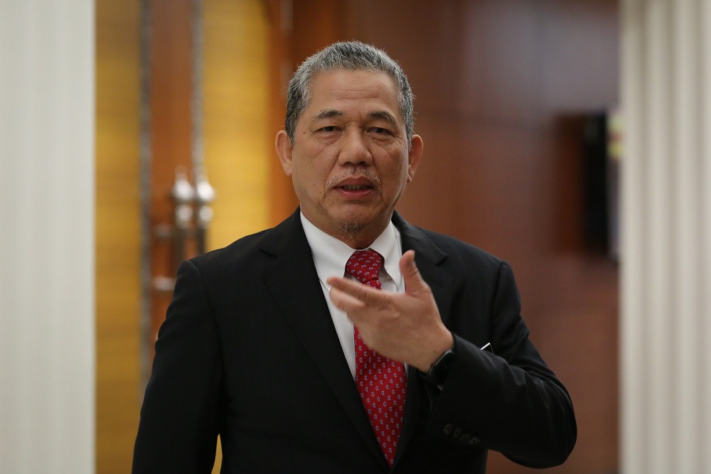 Works Minister Datuk Seri Fadillah Yusof is pictured at Parliament in Kuala Lumpur July 23, 2020. u00e2u20acu2022 Picture by Yusof Mat Isa