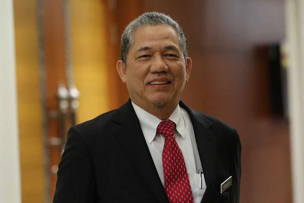 Works Minister Datuk Seri Fadillah Yusof is pictured at Parliament in Kuala Lumpur July 23, 2020. u00e2u20acu2022 Picture by Yusof Mat Isa