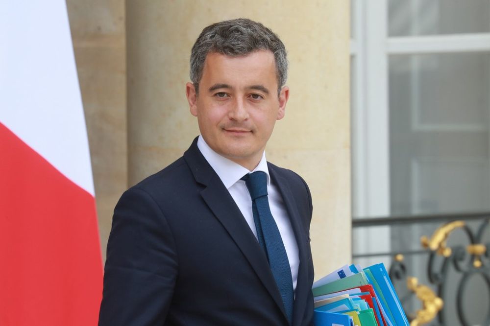 French Interior Minister Gerald Darmanin leaves after the weekly cabinet meeting at the Elysee Palace in Paris, on July 15, 2020. u00e2u20acu201d AFP pic