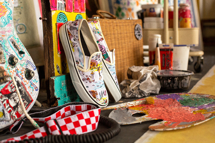 Kide collaborated with Vans to produce the SU20 Vans x Kide Collection