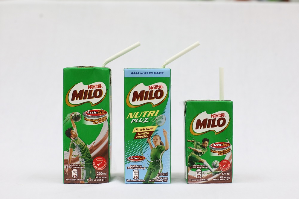 Nestlé will implement paper straws across its entire UHT range by end-2020. ― Picture courtesy of Nestle Malaysia Berhad