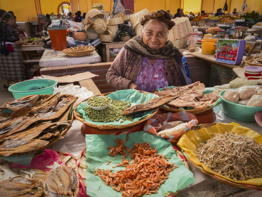 A stand at the market in Oaxaca, Travel+Leisureu00e2u20acu2122s top foodie destination in the world. u00e2u20acu201d NNehring/IStock.com pic via AFP-Relaxnewsn