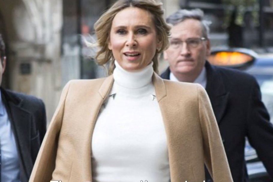Screengrab of Tatiana Akhmedova from the YouTube video: Wife awarded u00c2u00a3453m in huge divorce arrives at High Court.