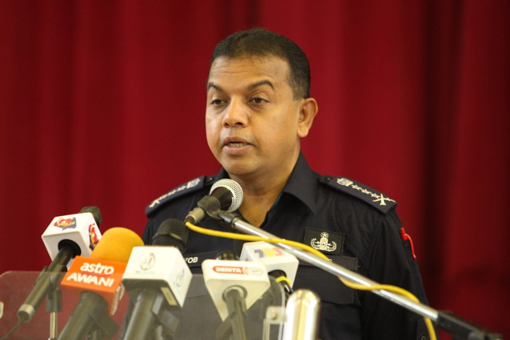 Johor police chief Datuk Ayob Khan Mydin Pitchay said police will focus and increase their operations in Johoru00e2u20acu2122s western coast. u00e2u20acu201d Picture by Ben Tan