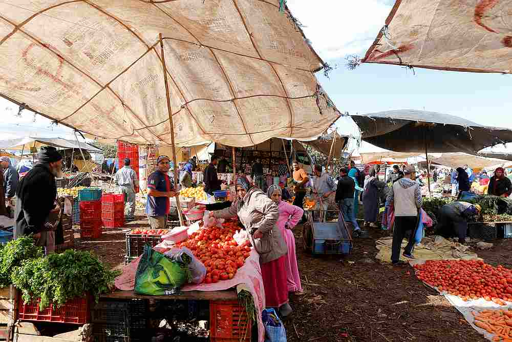 People shop at a vegetable market on the outskirts of Casablanca, Morocco October 23, 2019. u00e2u20acu201d Reuters pic