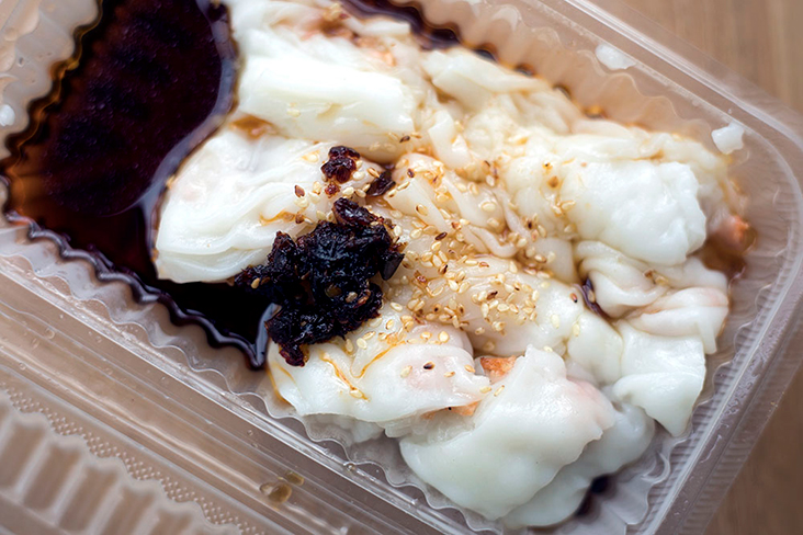 Some of the best 'chee cheong fun' in Malaysia can be found in Johor Baru.