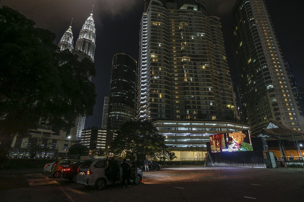 The M-Junction Drive-In Cinema will be held at Lanai carpark which is located beside the Malaysian Tourism Centre in Jalan Ampang, Kuala Lumpur. ― Picture by Firdaus Abdul Latif