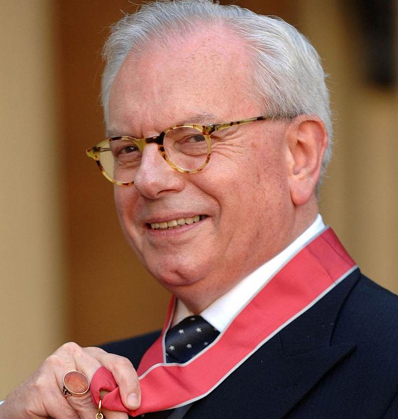 British historian David Starkey after receiving his Commander of the British Empire (CBE) from Queen Elizabeth II at Buckingham Palace in London October 23, 2007.  u00e2u20acu201d AFP pic