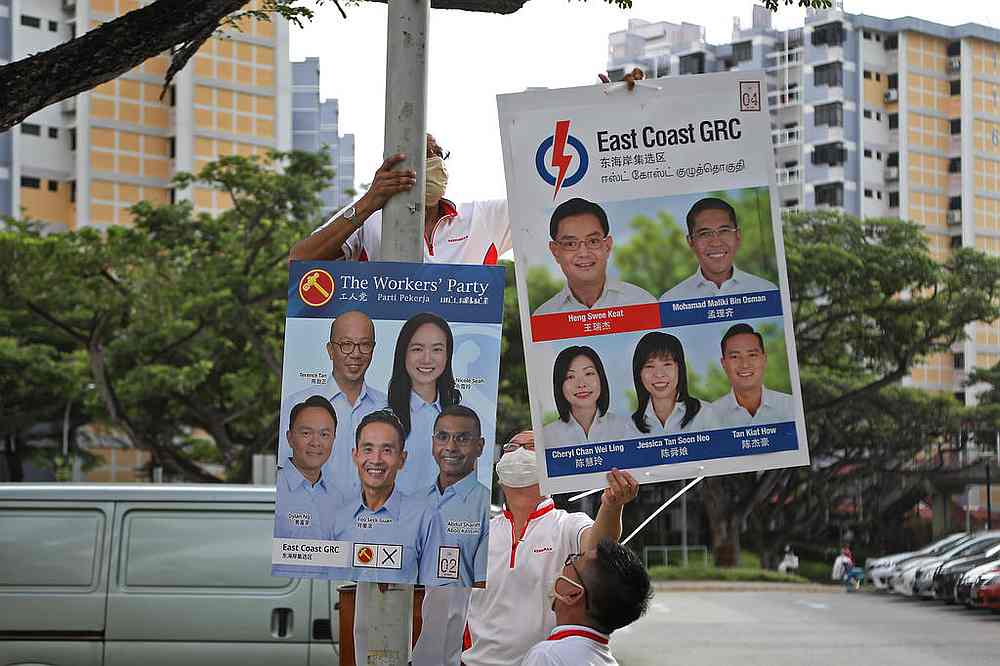 Political analysts say the decision to move Heng Swee Keat was intended to stave off the Workers Partyu00e2u20acu2122s threat in the East Coast Group Representation Constituency. u00e2u20acu201d TODAY pic