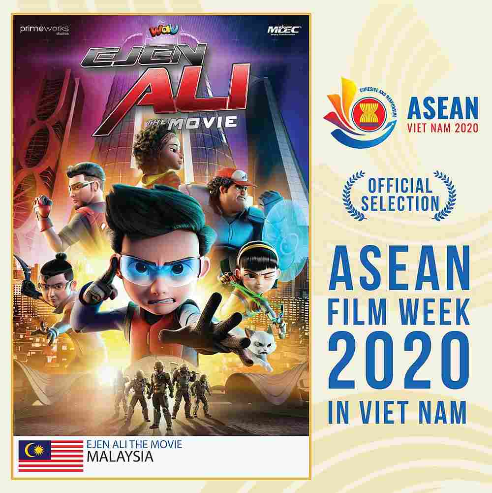 ‘Ejen Ali The Movie’ will be featured in a series of free public screenings in Vietnam. — Picture courtesy of Primeworks Studios