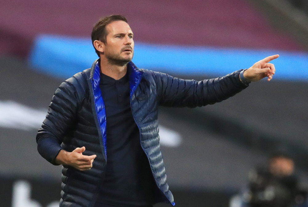 Chelsea manager Frank Lampard reacts, as play resumes behind closed doors following the outbreak of the coronavirus disease during the match against West Ham United at the London Stadium July 1, 2020. u00e2u20acu201d Reuters pic 