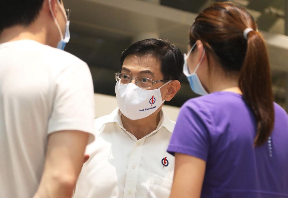 Heng Swee Keat clarified that he did not say that Singapore should plan to increase its population to 10 million people, nor did he mention the figure. u00e2u20acu201d TODAY file pic