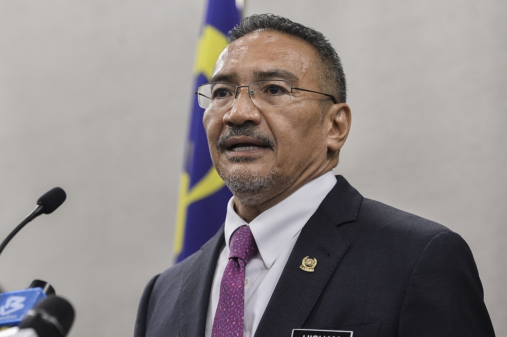 Foreign Affairs Minister Datuk Seri Hishammuddin Hussein speaks during a press conference at Parliament in Kuala Lumpur July 15, 2020. u00e2u20acu2022 Picture by Miera Zulyana 