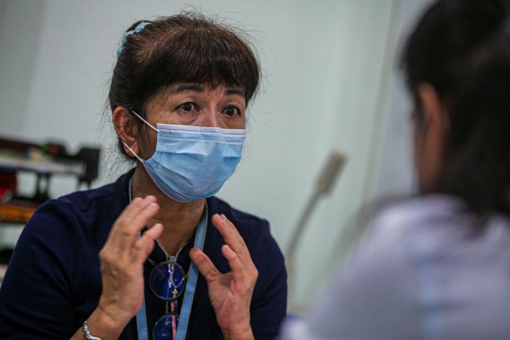Mayter Kindergarten head of principals Irene Loh speaks to Malay Mail during an interview in Cheras July 1, 2020. — Picture by Hari Anggara