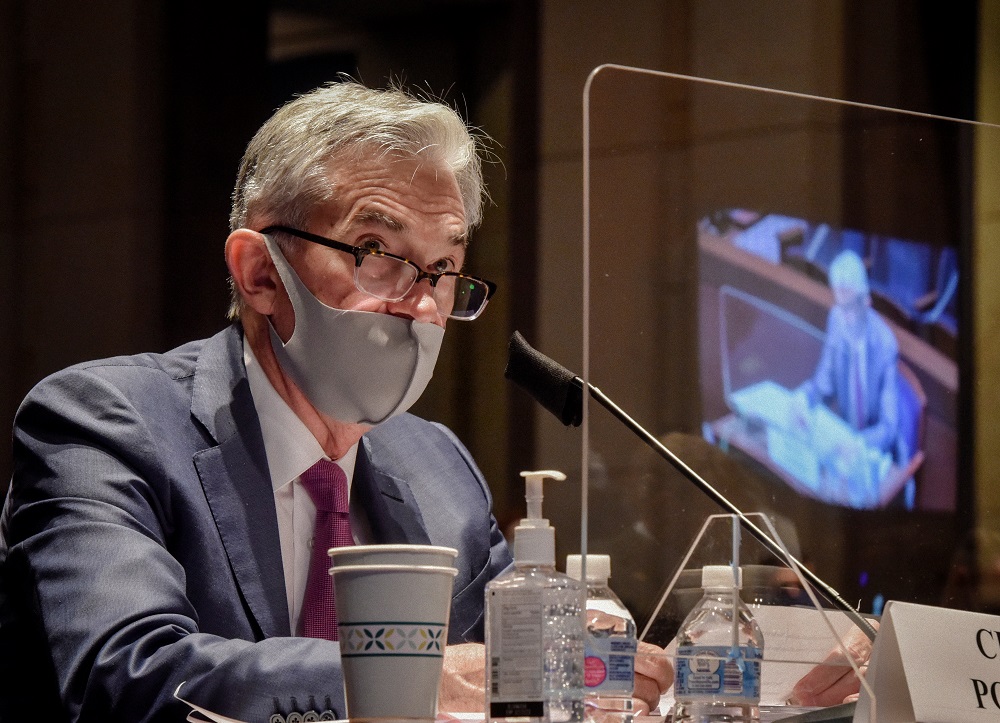 Federal Reserve Chairman Jerome Powell testifies during a hearing on oversight of the Treasury Department and Federal Reserve response to the outbreak of Covid-19 in Washington June 30, 2020. u00e2u20acu2022 Reuters pic