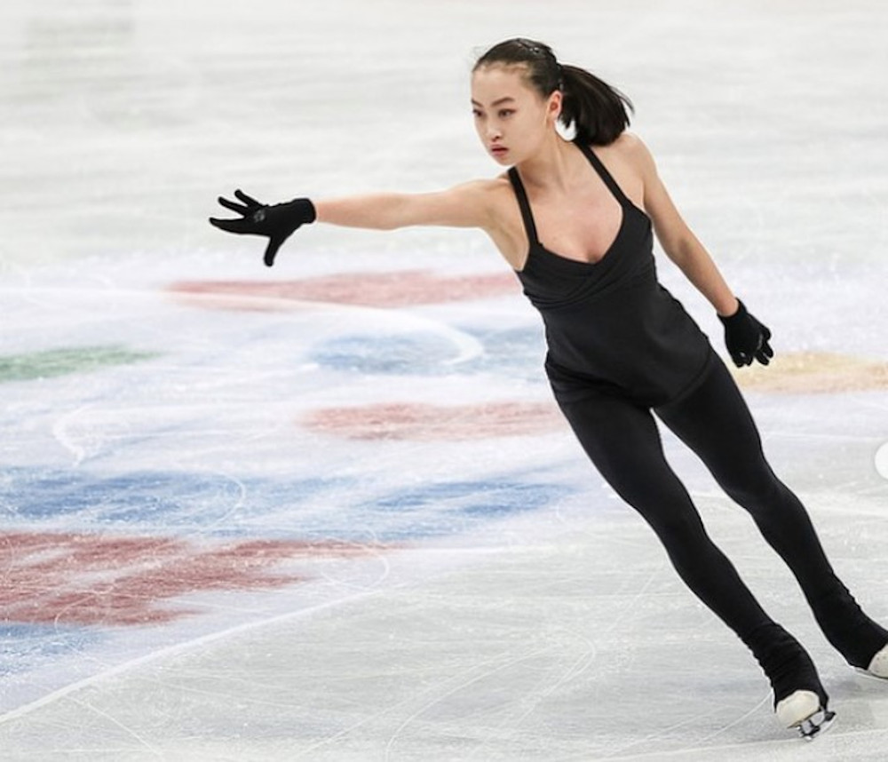 Jessica Shuran Yu, who was born and trained in China but competed internationally for Singapore, said her coach hit her, drew blood from her shin with skate blades, and hurled insults at her and fellow athletes. u00e2u20acu201d Picture from Instagram/_jessicayu_ 