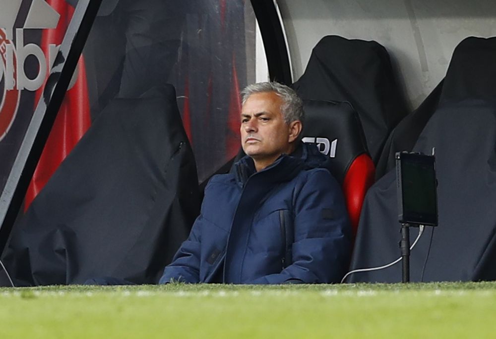 Tottenham Hotspur manager Jose Mourinho during the game against Sheffield United at Bramall Lane July 2, 2020. u00e2u20acu201d Reuters pic