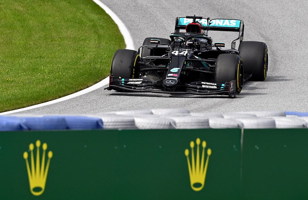 Mercedes' Lewis Hamilton during a practice session, as F1 resumes following the outbreak of the coronavirus disease, Spielberg, Austria July 3, 2020. u00e2u20acu2022 Reuters pic