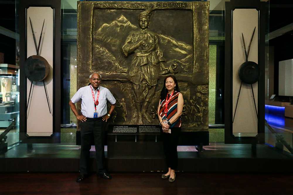 Karen Loh and Jegatheesan Velupillay are behind the creation of the book, 'The Chitties of Melaka,' to acknowledge this small community in Malacca. u00e2u20acu201d Picture courtesy of Ahmad Zamzahuri 