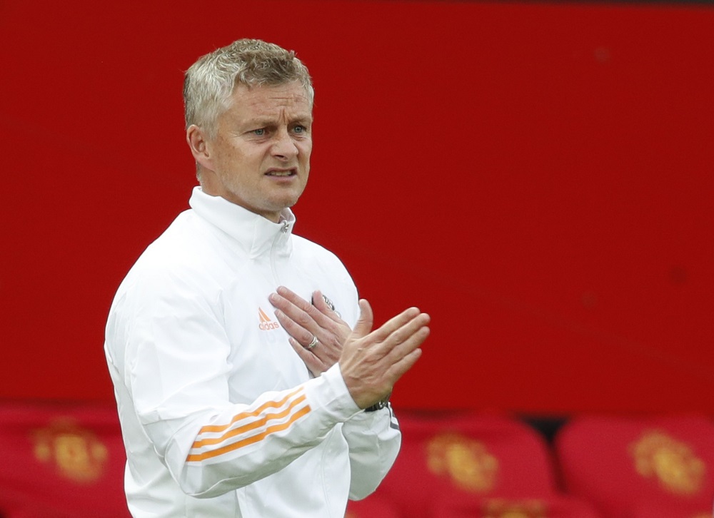 Manchester United manager Ole Gunnar Solskjaer reacts during the match against West Ham United July 23, 2020. u00e2u20acu2022 Reuters pic