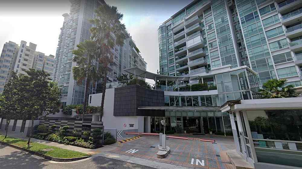 Ong Qing Feng entered One Jervois condominium by tailgating a resident and running through a side gate after her before it closed. u00e2u20acu201d Courtesy of Google Street View via TODAY