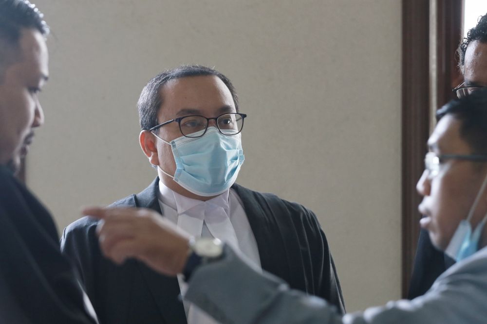 Deputy Public Prosecutor Budiman Lutfi Mohamed is pictured at the Kuala Lumpur High Court July 16, 2020. u00e2u20acu201d Picture by Ahmad Zamzahuri