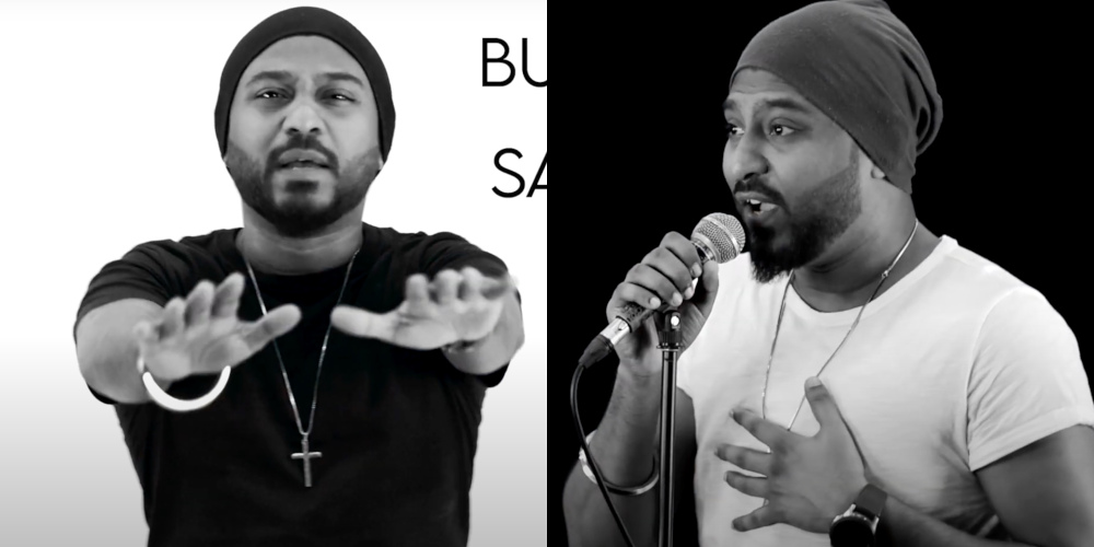 The song features lyrics in English, Malay, and Tamil to depict Thomasu00e2u20acu2122 experience of growing up in Malaysia. u00e2u20acu201d Picture via YouTube/Vetti Kathei