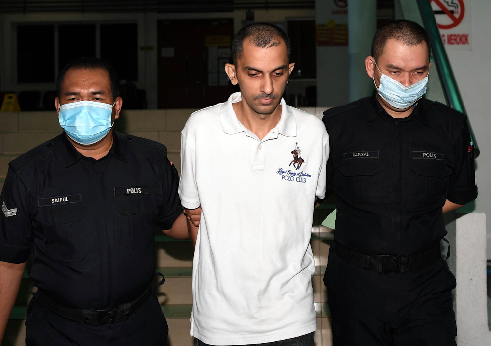 Satvender Singh at the Shah Alam High Court July 17, 2020. u00e2u20acu201d Bernama pic 